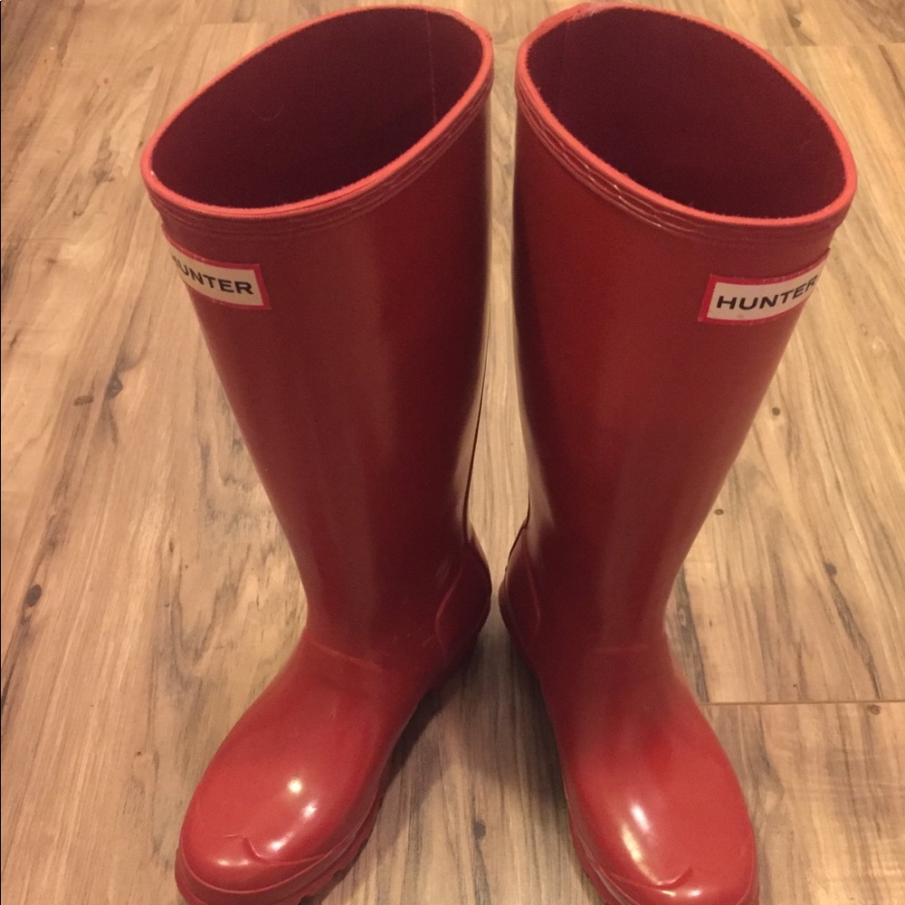 Hunter boots- women’s small